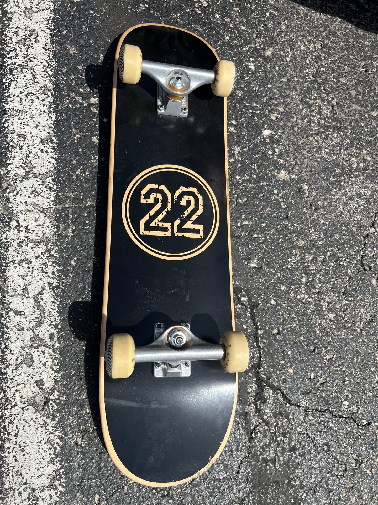 8.25” custom build skateboard
