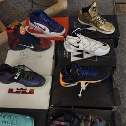 All Real Nikes Size 12 And 13 In Box .. Exclusive Pairs
