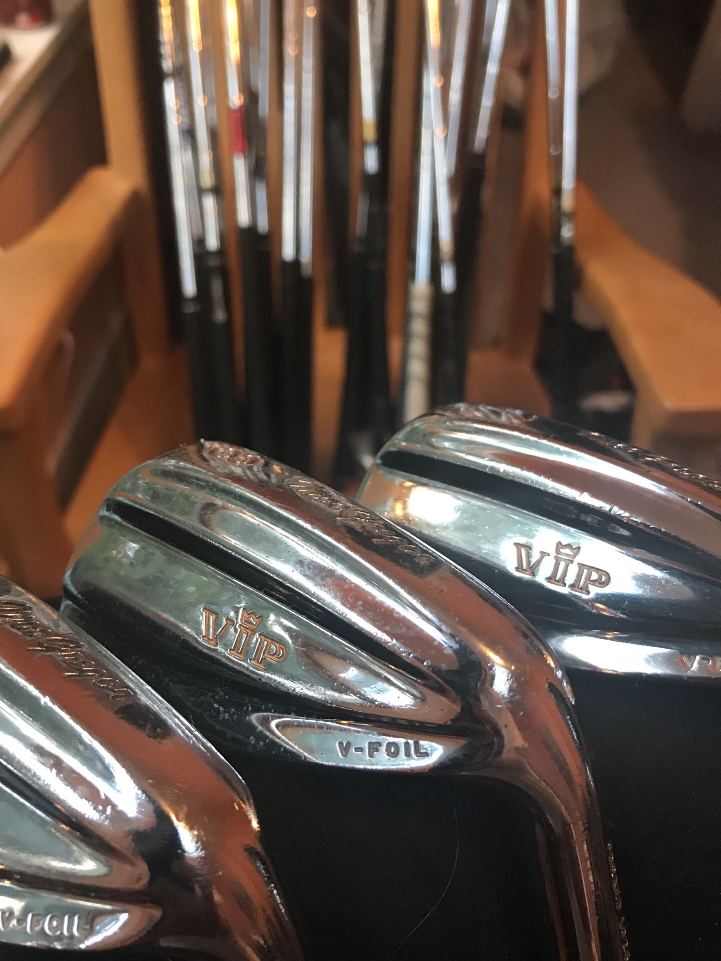 Mac Gregor. Tourney v. VIP forged irons golf clubs