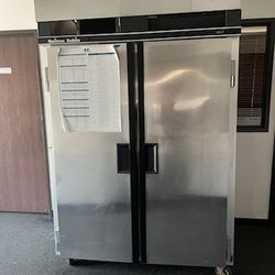 Commercial Refrigerator And Small Freezer
