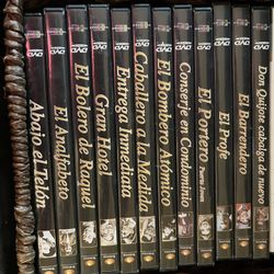 Coleccion De 12 DVDs De Cantinflas $50