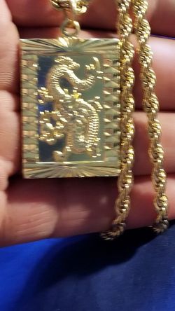 Gorgeous unisex titanium dragon Necklace pendant