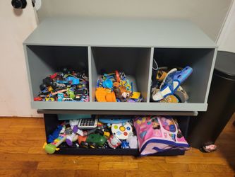 Toy bins ( TOYS NOT INCLUDED)