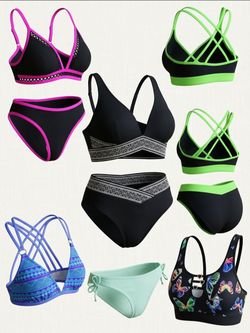 Swimsuits size S-M & sports bra