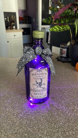 Halloween Decor Bottle