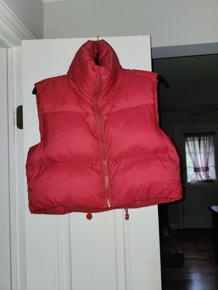 Ladies Puffer Vests Both Size Small