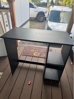 Wood desk