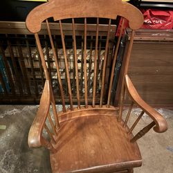 Wood rocking  chair