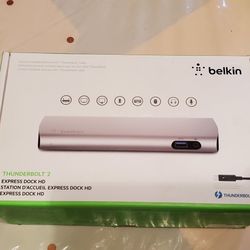 Brand New Belkin Thunderbolt 2 Express HD Dock