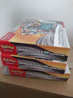 Pokemon mabosstiff showcase 3x