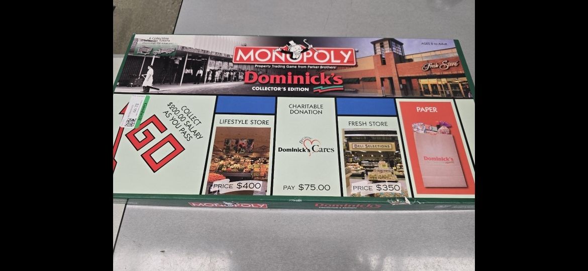 DOMINICKSGROCERY STORE MONOPOLY