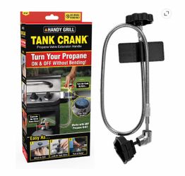 Handy Grill Tank Crank, The Easy Way to Turn on the Gas with no more bending