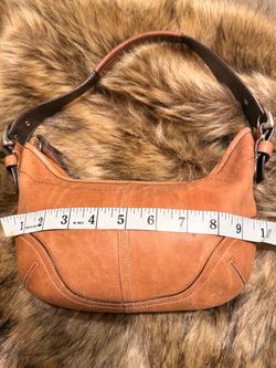 Vintage COACH SoHo Small Leather Hobo Bag - British Tan Y2K Style 9541 (2003)