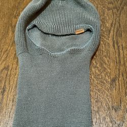NEW Kangol Gray Green Military Balaclava Face Head Mask Hat