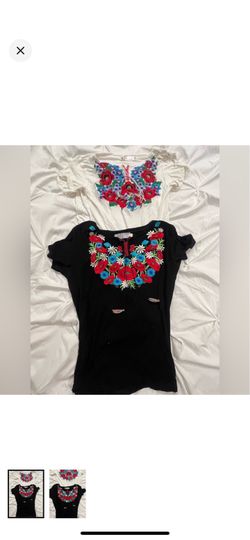 Handmade 2 tops size S