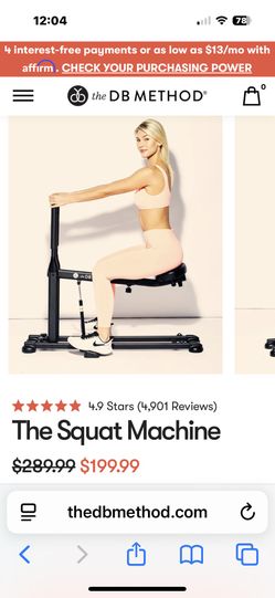 DB Method Squat Machine