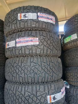 Vendo un set 35 12 50 r20 Lt marca american montadas balanceadas 50,000 millas de garantía