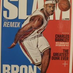 Lebron James 2020-21 NBA Hoops Slam Magazine Cover Bron Is The One Card #2