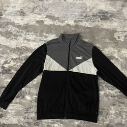 Puma Men’s Zip Up Sweatshirt Size Large 