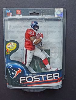 ARIAN FOSTER MCFARLANE FIGURE SILVER LEVEL 2013 $20