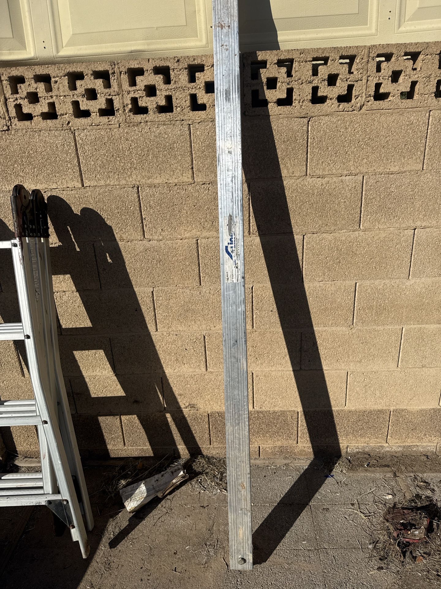 Aluminum Shoring Beam (Fin) – Used Straight – Pickup Only
