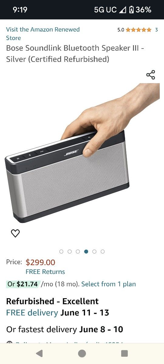 Vende Parlantes Bose Soundlink 3 Original Viene Con Cargador Original Bose Estado A Nuevo Vende Mí Domicilio Indianápolis No Permutas Solo Vendo 