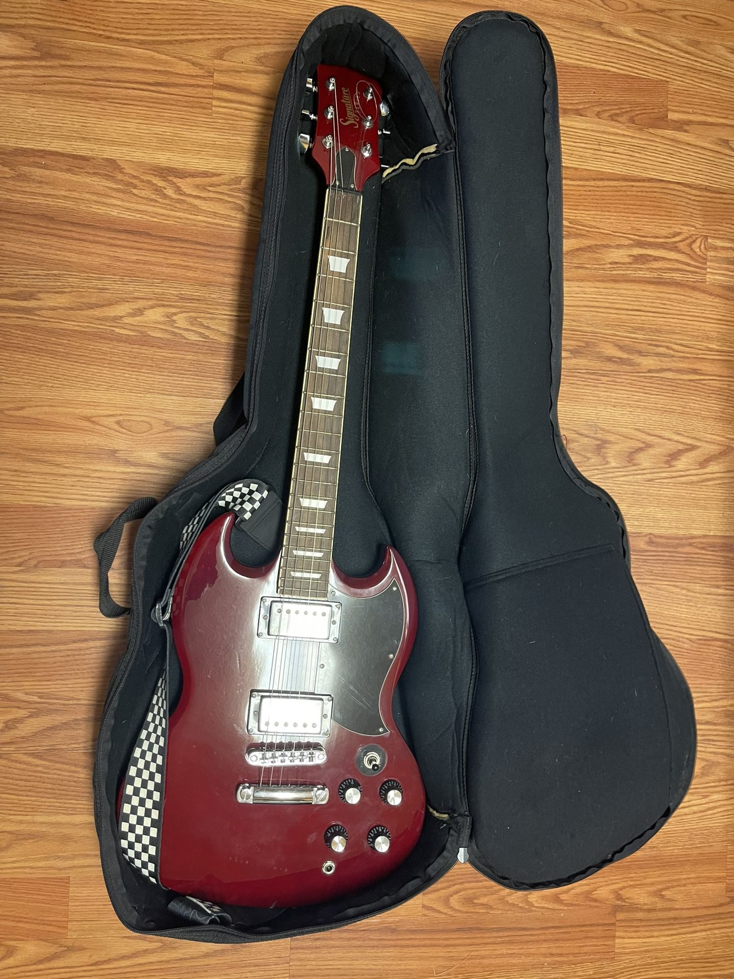 Signature Series Electric Guitar With Case