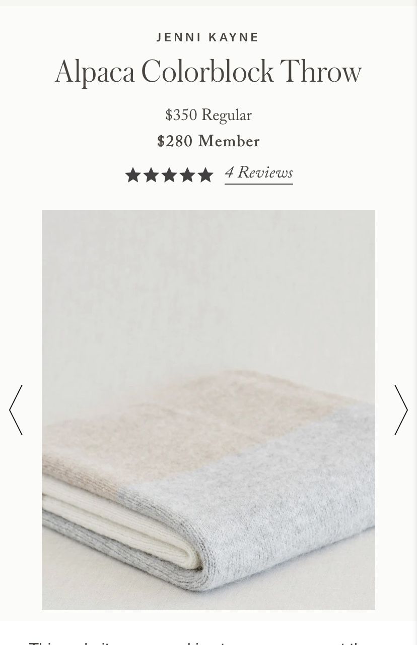 Jenni Kayne Throw Blanket