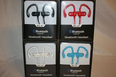 Bluetooth wireless headphones/earphones rechargeable