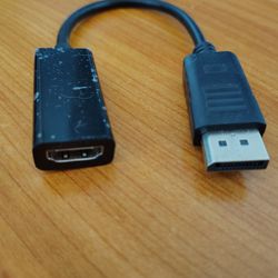 Display Port To HDMI Cable  Adapter 1080p