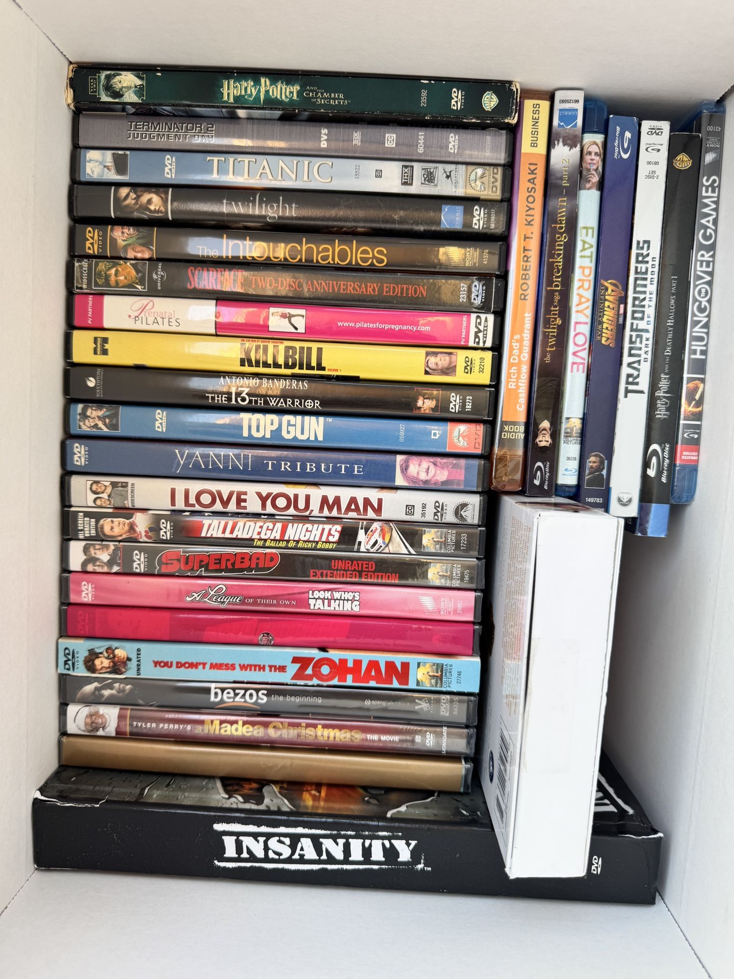 Entire Box Of DVDs - Great Condition