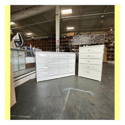 Dresser set/ Eight and five drawers dresser