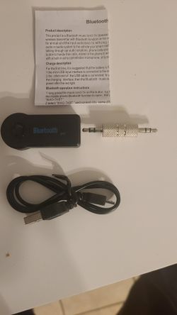 Brand New 3.5 MM Bluetooth For Aux