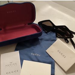 Authentic Gucci diamond shaped sunglasses from SS 19 SS 18 runway