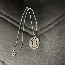Virgen Mary Necklace