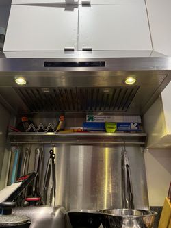 Samsung stainless steel range hood