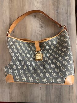 Vintage! Dooney and Bourke Leather Slouch Hobo Purse