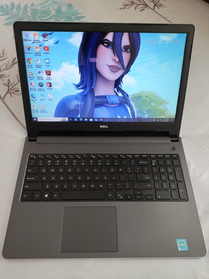 15.6"inch Intel Pentium Dell TOUCHSCREEN Laptop, 500GB HDD, 4GB RAM, Inbuilt Bluetooth, HDMI, DVD 📀 And a WebCam. Windows 10 Installed.