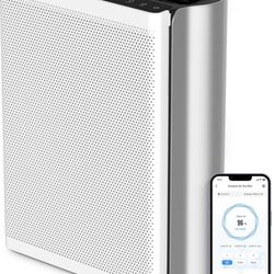 LEVOIT Air Purifiers for Home Large Room with Washable Filter, 3-Channel Air Quality Monitor, Smart WiFi and Filter for Pet, Allergy, Smoke, Dust, Ale