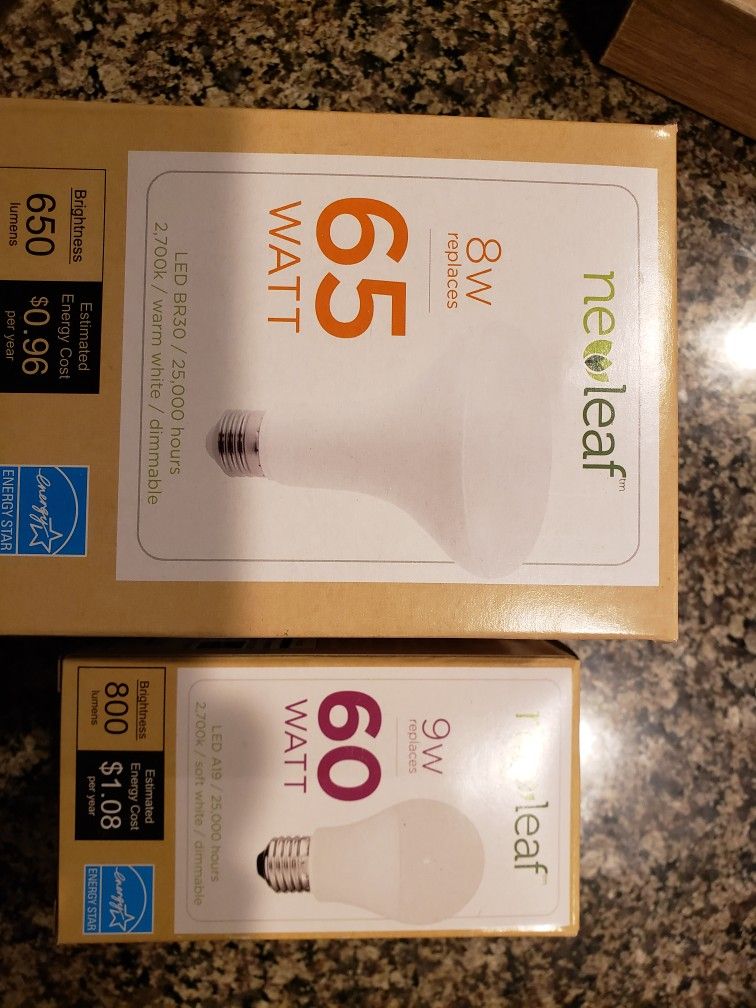 Green Energy Efficient Lightbulbs