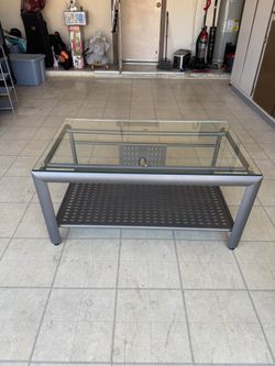 TV Stand Pewter
