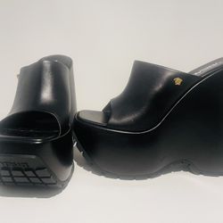 Versace 160mm platform wedge heels