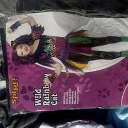 Wild Cat Costume Size Small