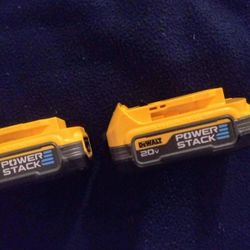 DeWalt Power Stack Batteries $40 Each