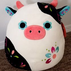 Squishmallow Conner Cow 12" Plush