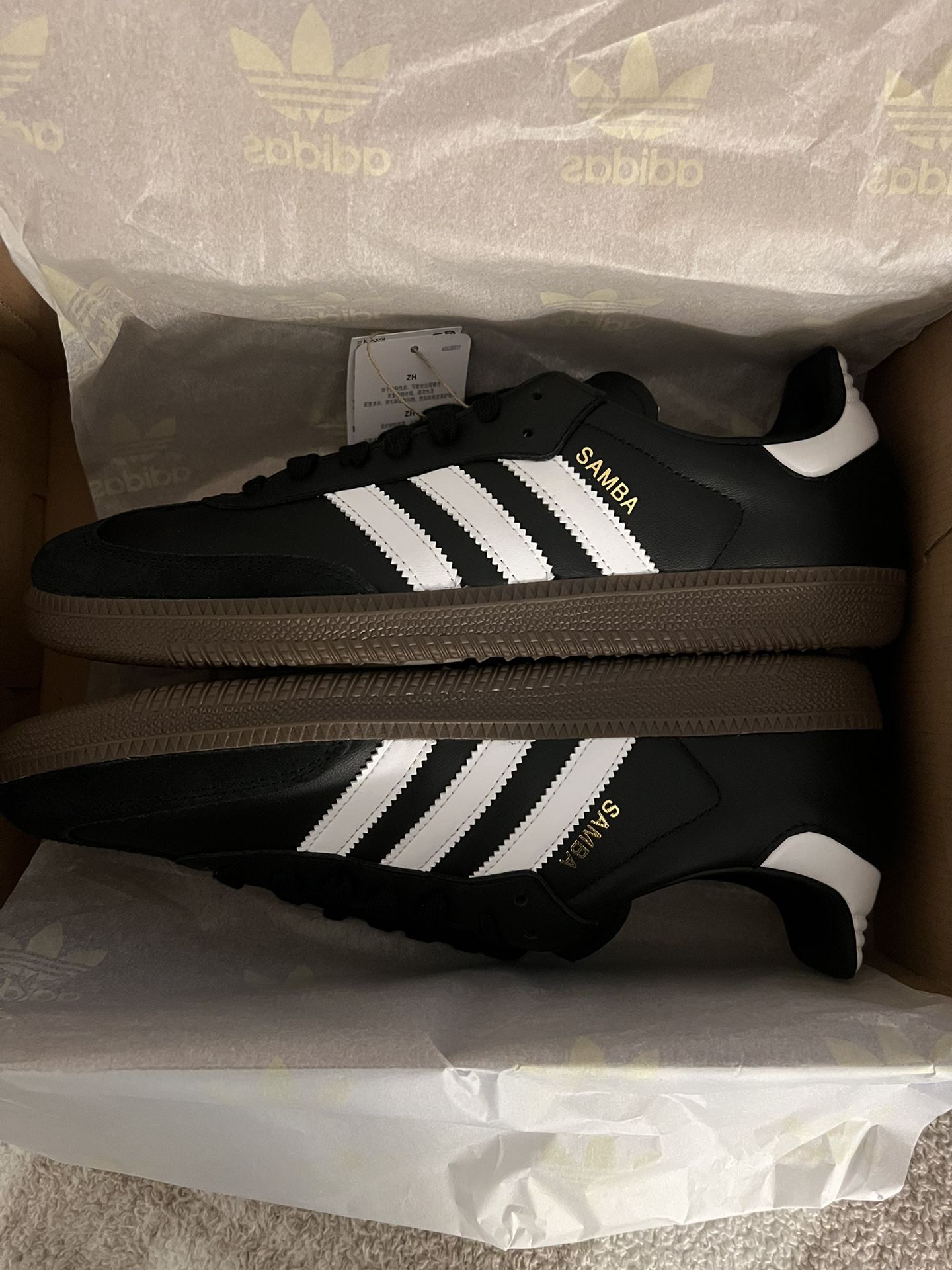 Brand new men’s Adidas Sambas 