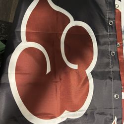 Akatsuki Naruto Theme Shower Curtain. Anime