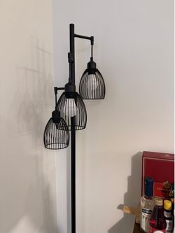 Dimmable Floor Lamp Triple Bulb