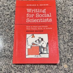 Writing For Social Scientists 