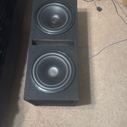Infinity 123w 12 inch subwoofers 